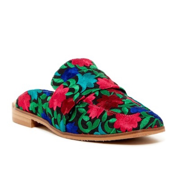 Free People Shoes - Free People NWT Brocade at Ease Loafer 8 38 MULES
